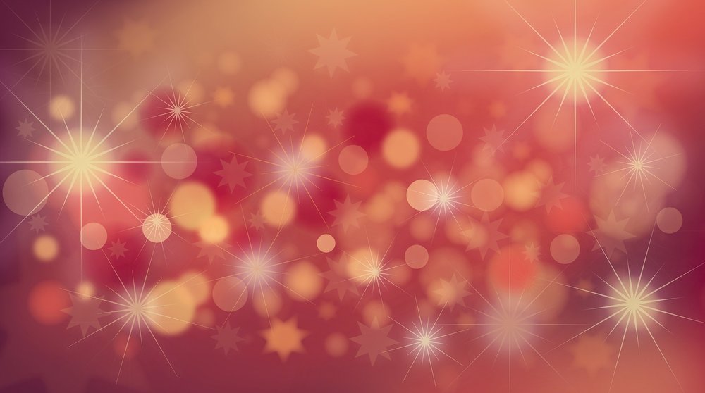 blurry star background