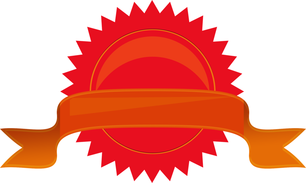 red seal with gold ribbon