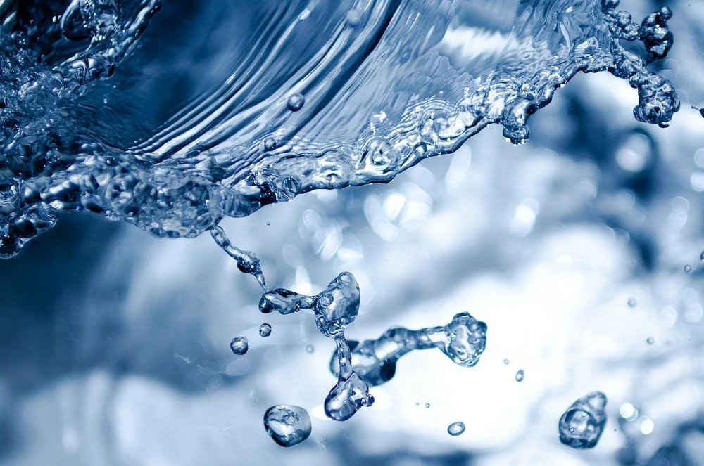 water splashing