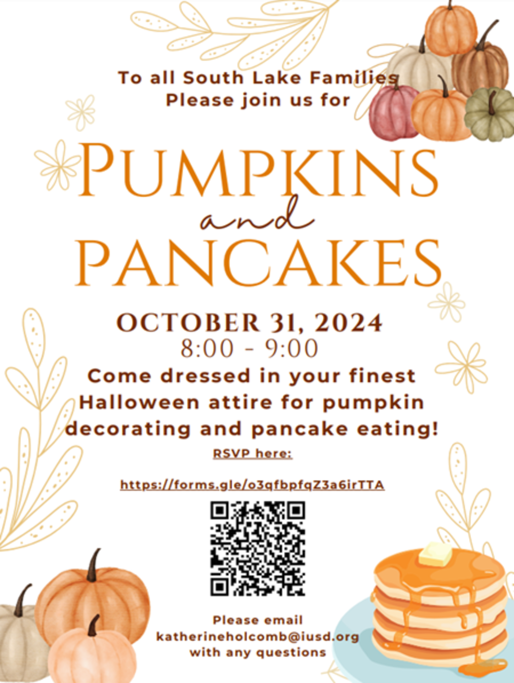Pumpkins and Pancakes