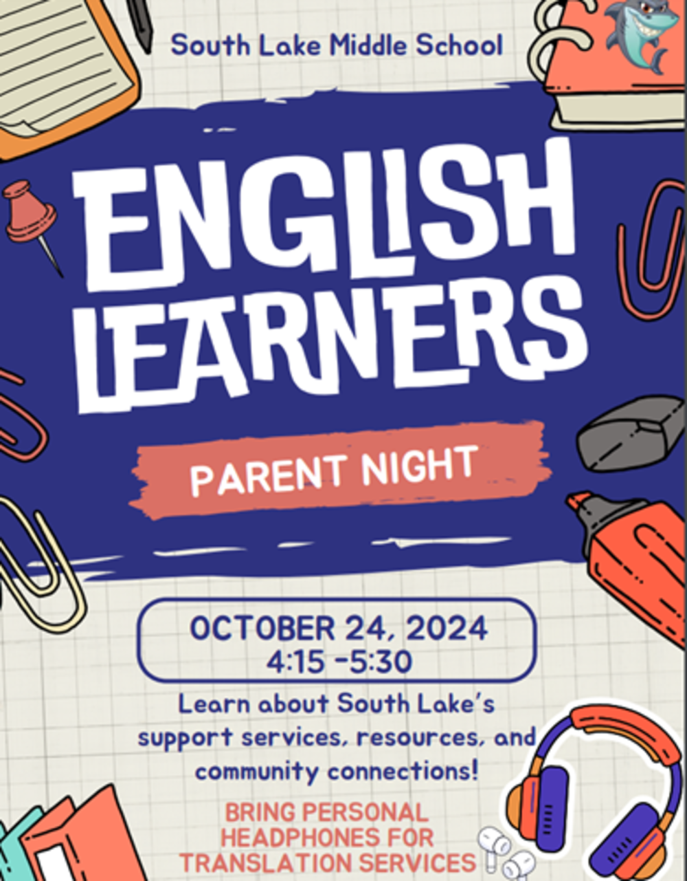 English Learners Night