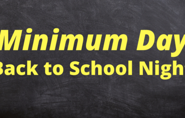 minimum day due to back to school night